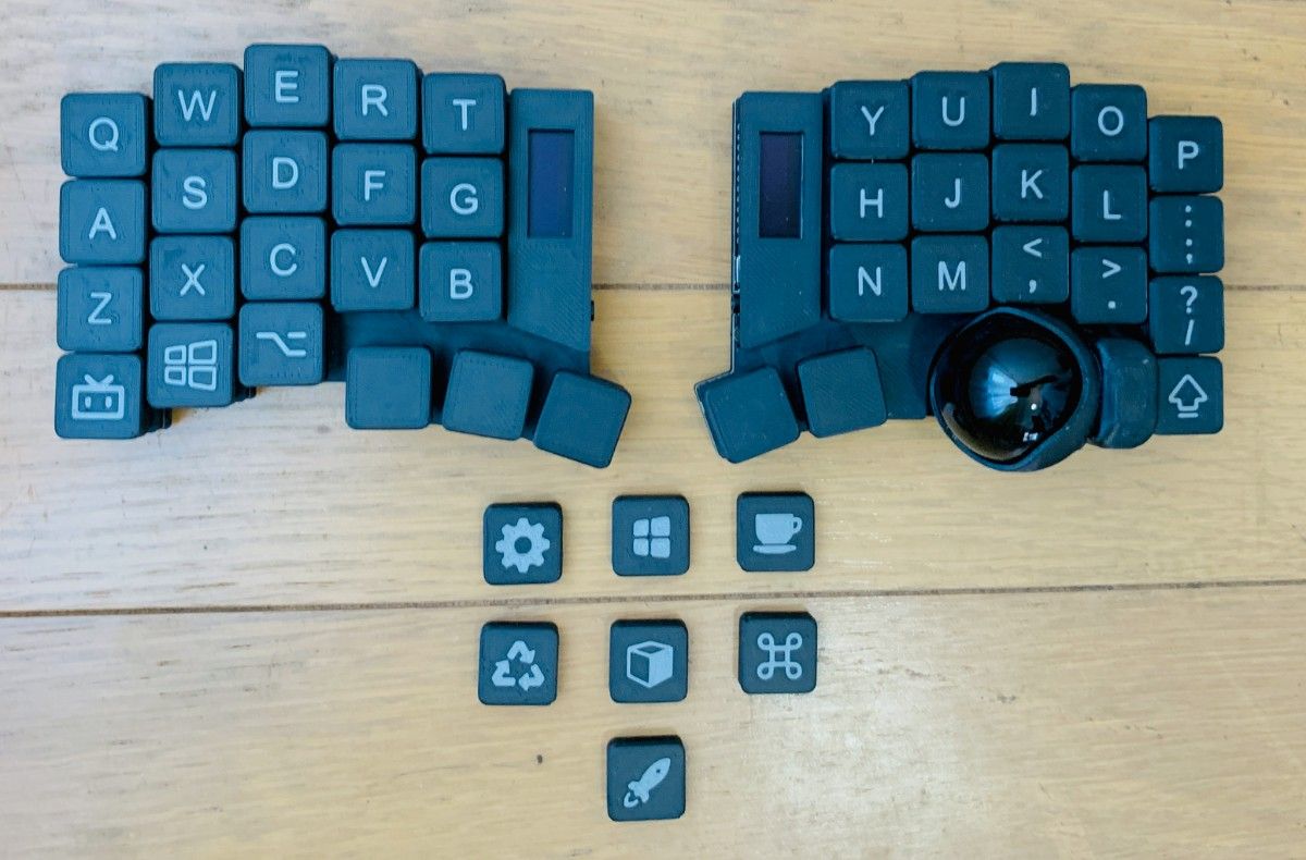 トラックボール付き 分割メカニカルキーボード Keyball39 オール トラックボール付き 分割メカニカルキーボード Keyball39 オール