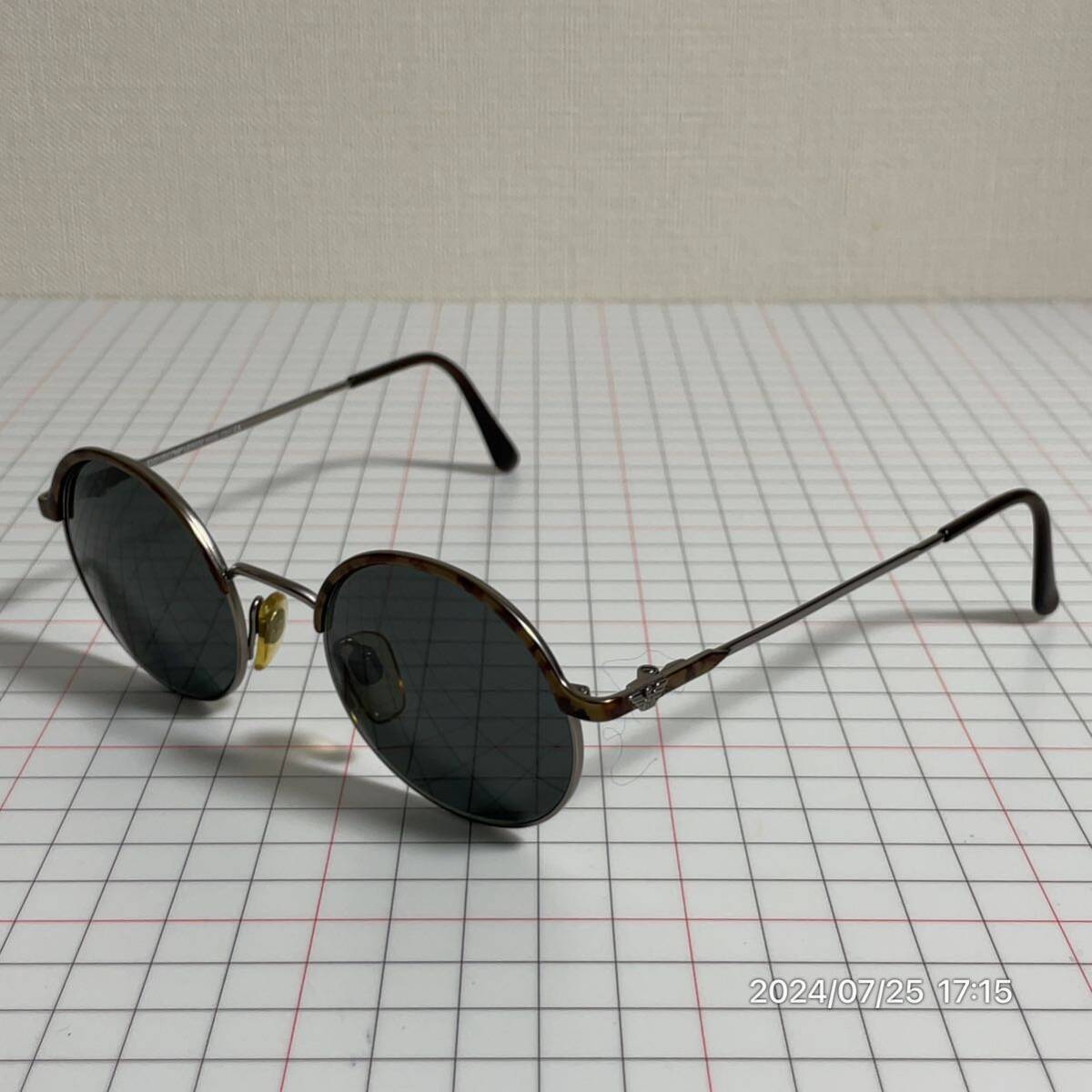 EMPORIO ARMANI エンポリオアルマーニ コンビネーション ラウンド サングラス メガネ 眼鏡