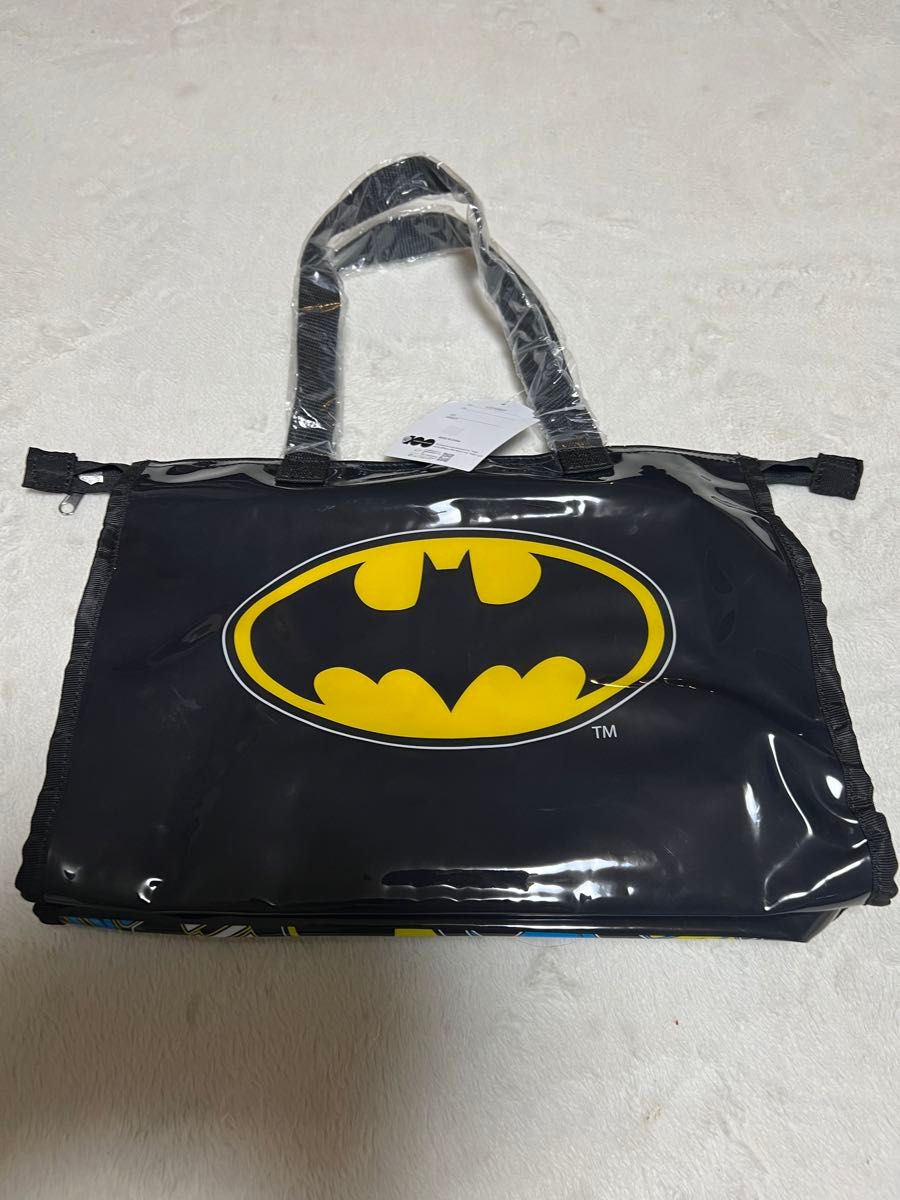 新品》バットマン プールバッグ スイムバッグ ビニールバッグ 新品》バットマン プールバッグ スイムバッグ ビニールバッグ