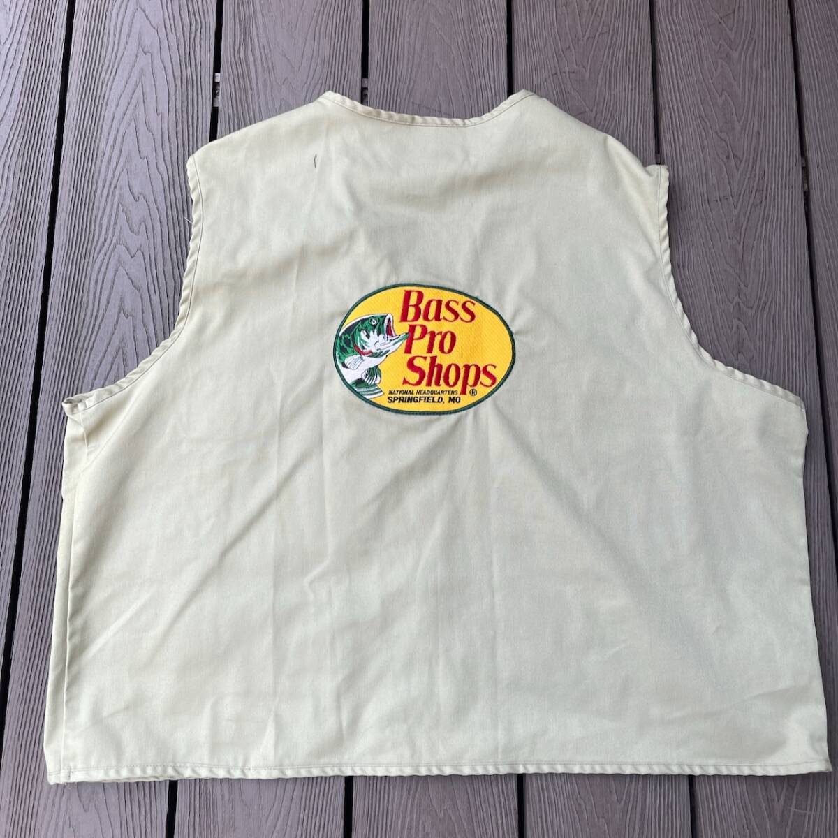 Vintage Made in USA Bass Pro Shops Vest アメリカ製 バスプロ Vintage Made in USA Bass Pro Shops Vest アメリカ製 バスプロ