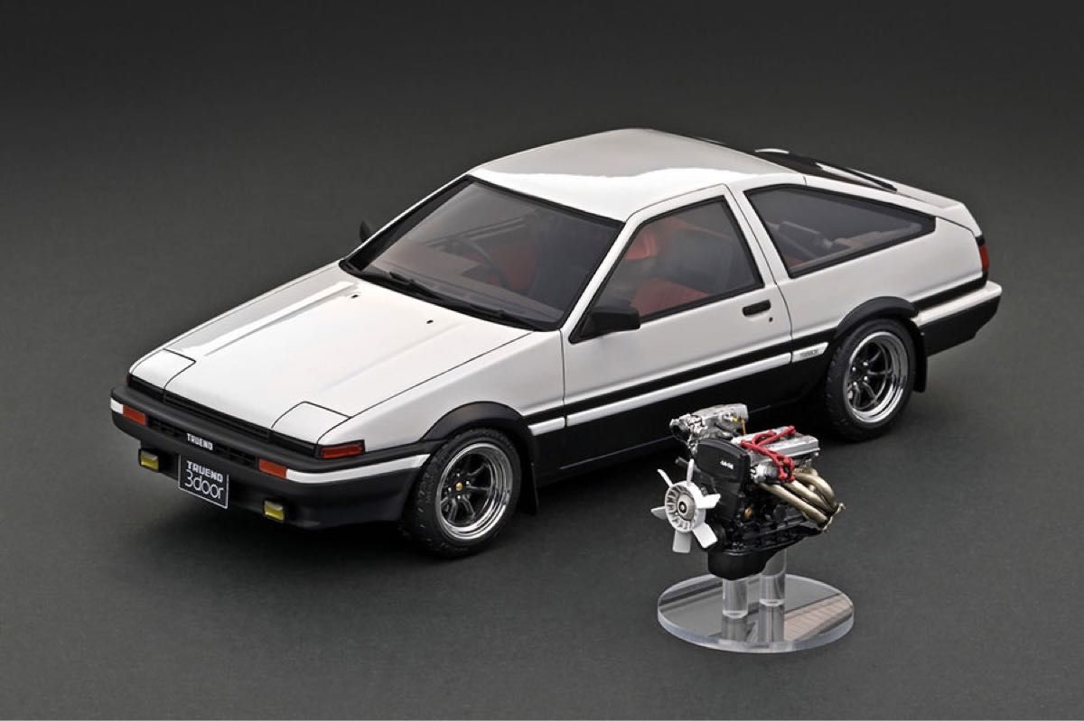 WEB限定 IG 1/18 Toyota Sprinter Trueno (AE86) With Engine WEB限定 IG 1/18 Toyota Sprinter Trueno (AE86) With Engine