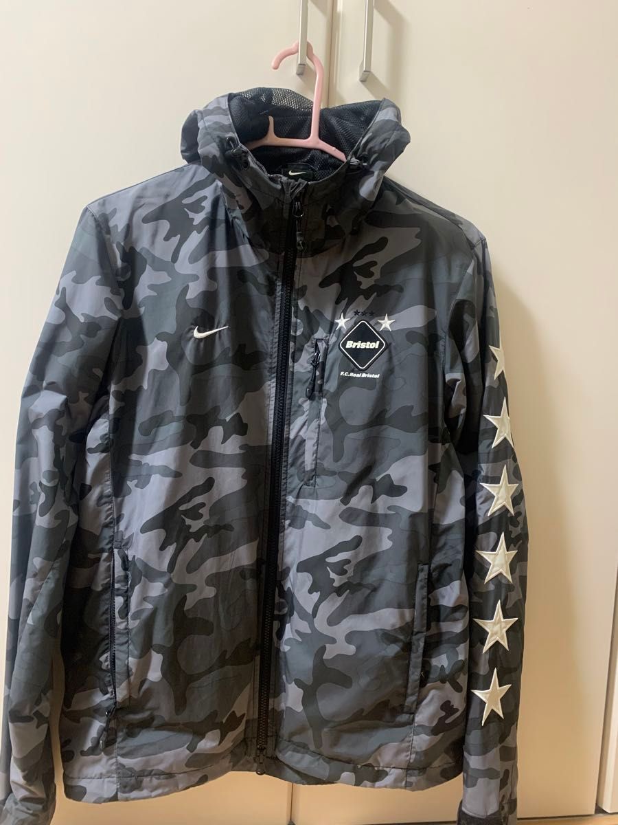 NIKE FC Real Bristol FCRB ナイロンジャケット ブラック ナイキ NIKE FC Real Bristol FCRB ナイロンジャケット ブラック ナイキ