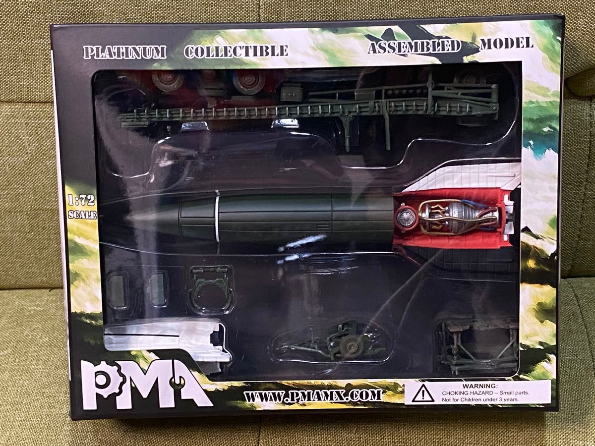 PMA製 第二次世界大戦ドイツ軍V2ロケット弾道ミサイル 1/72 完成 PMA製 第二次世界大戦ドイツ軍V2ロケット弾道ミサイル 1/72 完成