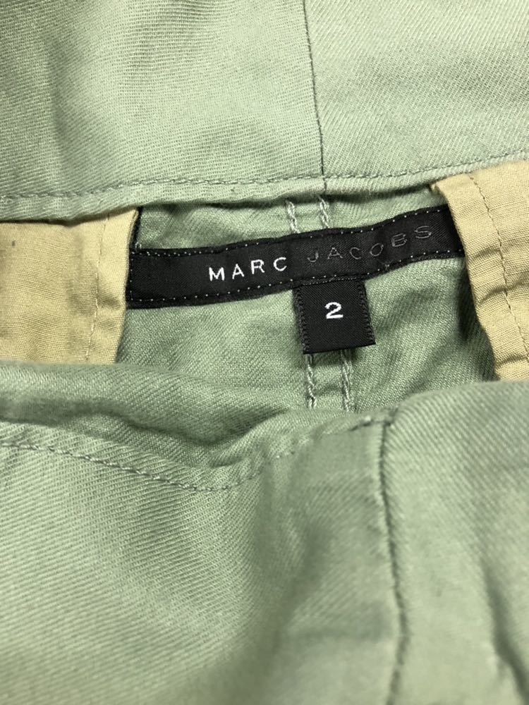 カーゴパンツ マークジェイコブス MARC JACOBS マーク パンツ サイズ2 グリーン_画像6