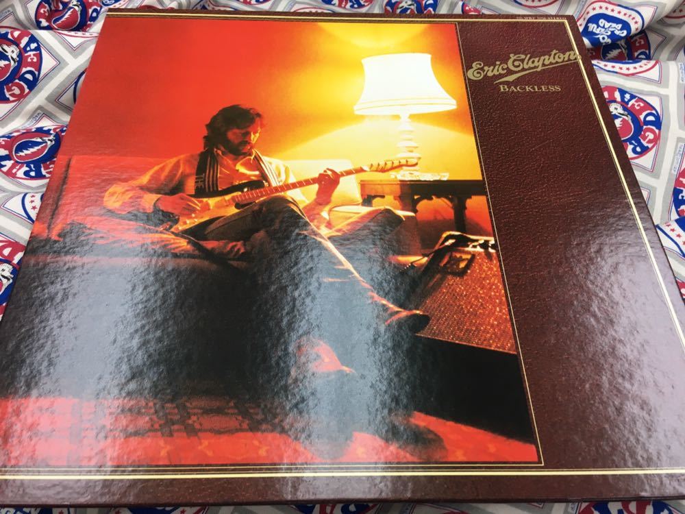 Eric Clapton★中古LP国内盤「エリック・クラプトン～バックレス」_画像1