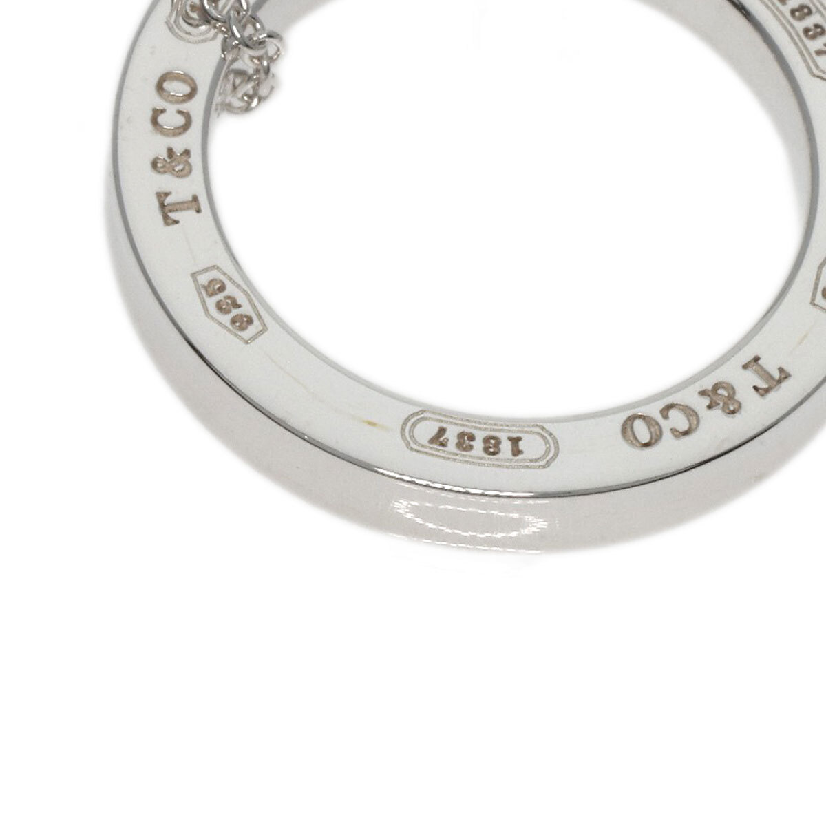 TIFFANY&Co. ティファニー 1837 サークル ネックレス シルバー TIFFANY&Co. ティファニー 1837 サークル ネックレス シルバー