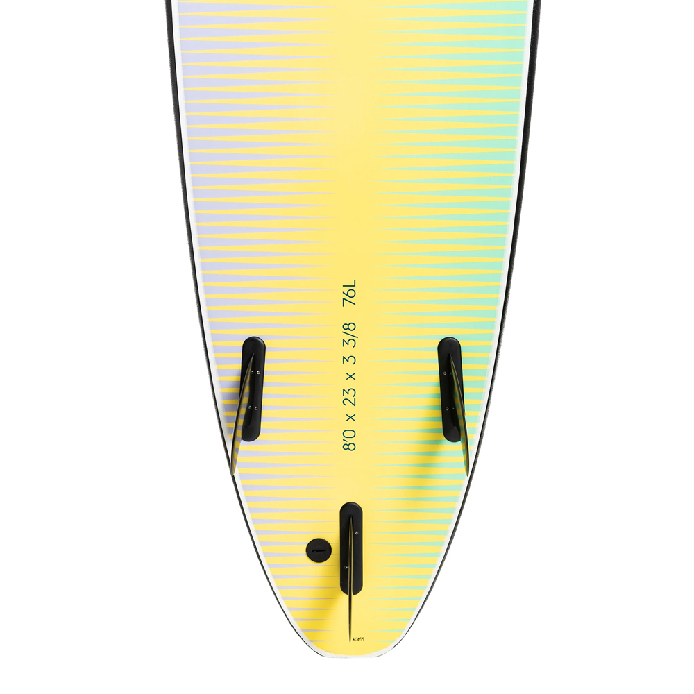 □QUIKSILVER クイックシルバー ソフトボード QS BREAK BLACK 8 □QUIKSILVER クイックシルバー ソフトボード QS BREAK BLACK 8