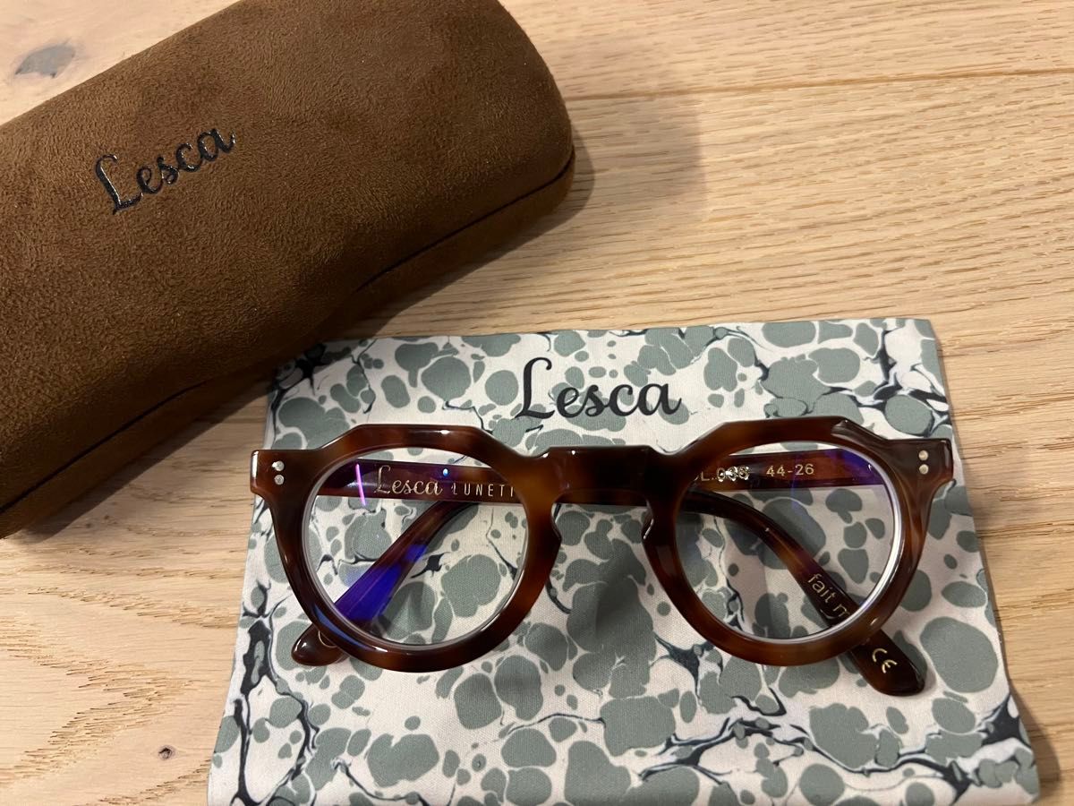 【度なし眼鏡】Lesca PICA col.036 44 Lesca メガネPICA LUNETIE COL 036 44-26|Yahoo!フリマ(旧