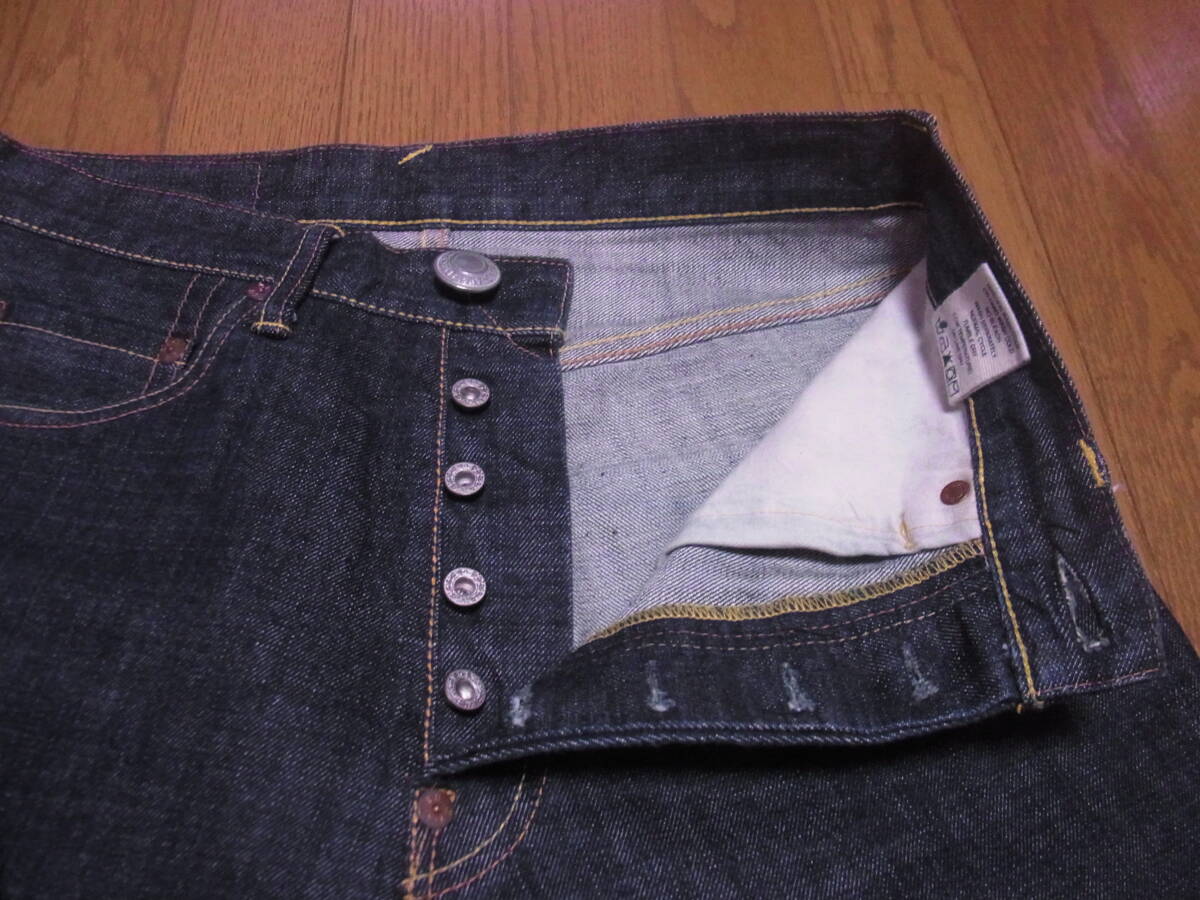 247-98/濃紺/EVISU PARIS/エヴィス/1466/トリコロールカモメ刺繍 247-98/濃紺/EVISU PARIS/エヴィス/1466/トリコロールカモメ刺繍
