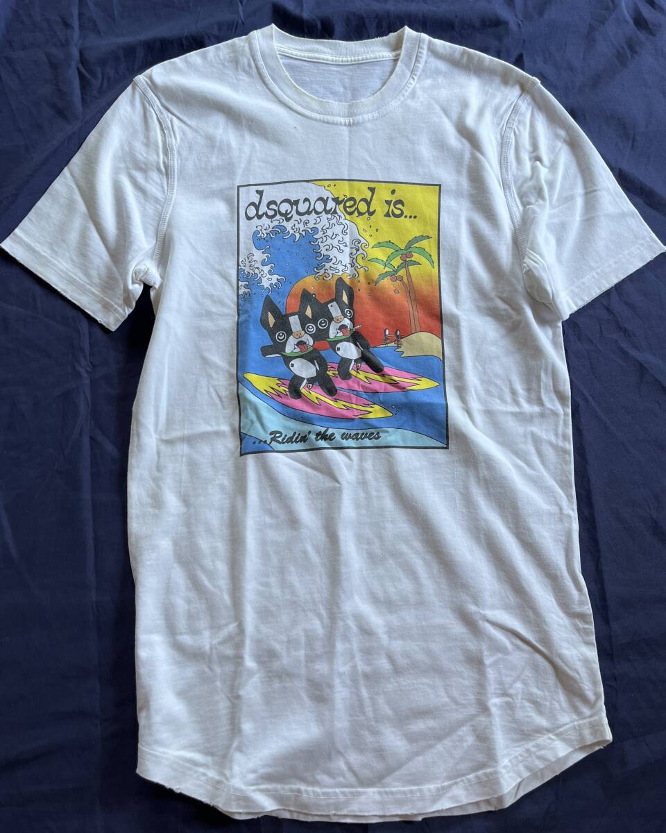 品質は非常に良い ディースクエアード日本限定Tシャツ XXSサイズ 品質は非常に良い ディースクエアード日本限定Tシャツ XXSサイズ