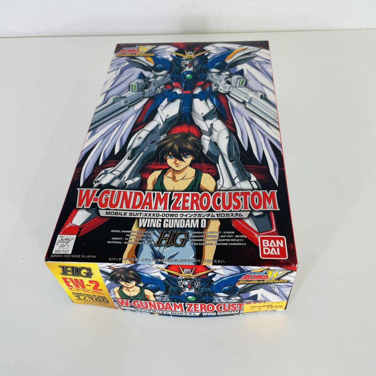 中古 ガンプラ 未組立 XXXG-00W0 ウイングガンダムゼロカスタム 中古 ガンプラ 未組立 XXXG-00W0 ウイングガンダムゼロカスタム