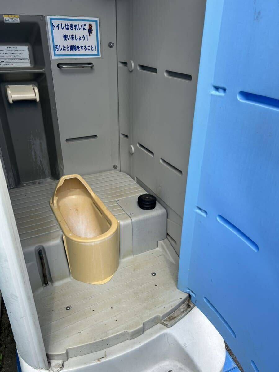 仮設トイレ 簡易水洗式 和式タイプ 中古アーバン R6-011 - 建築 仮設トイレ 簡易水洗式 和式タイプ 中古アーバン R6-011 - 建築