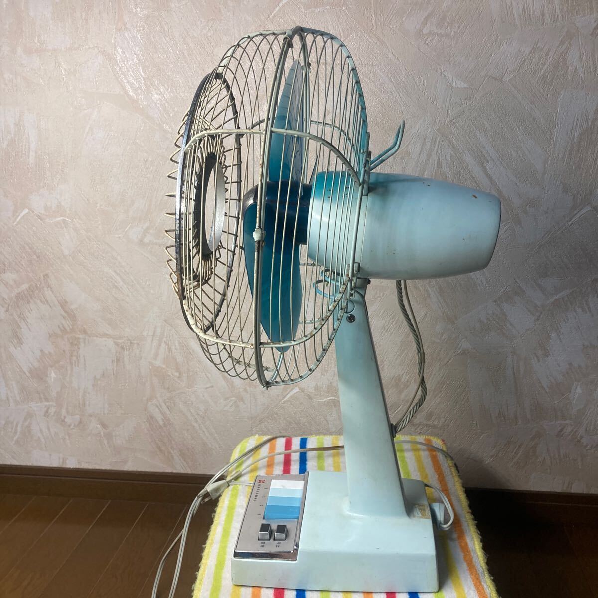 NATIONAL★ナショナル F-30w3 扇風機 ELECTRIC FAN Yahoo!オークション - レトロ 3枚羽扇風機 NATIONAL ELECTRIC