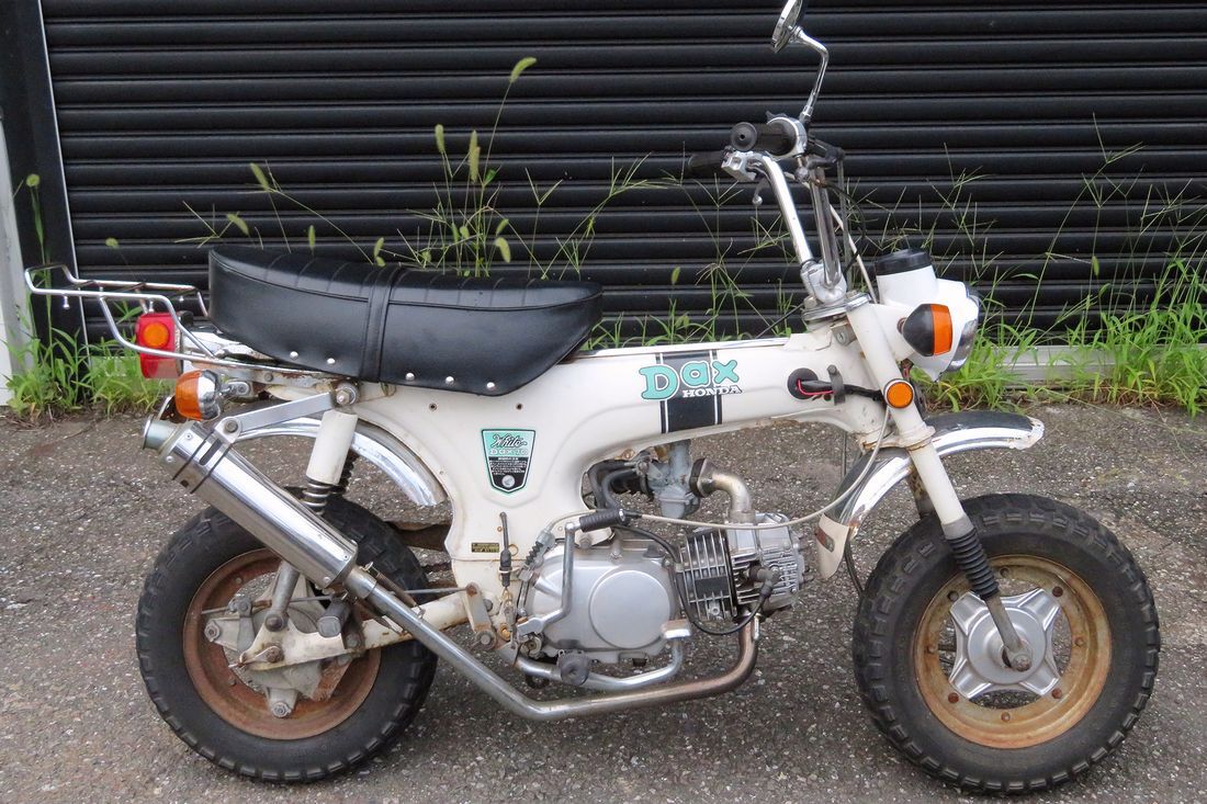 Yahoo!オークション - ホワイトダックス70 DAX70 ST70 改造車 Yahoo!オークション - ホワイトダックス70 DAX70 ST70 改造車
