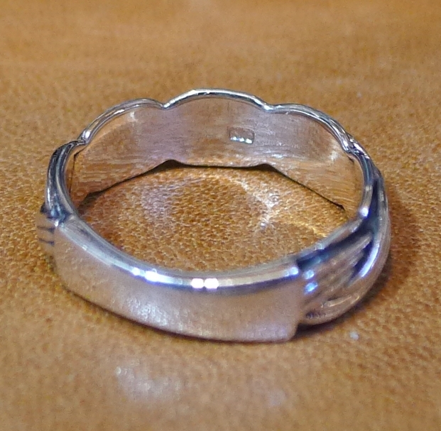 SR1715 кольцо серебряный 925. кольцо 18 номер трос дизайн ... бесплатная доставка 