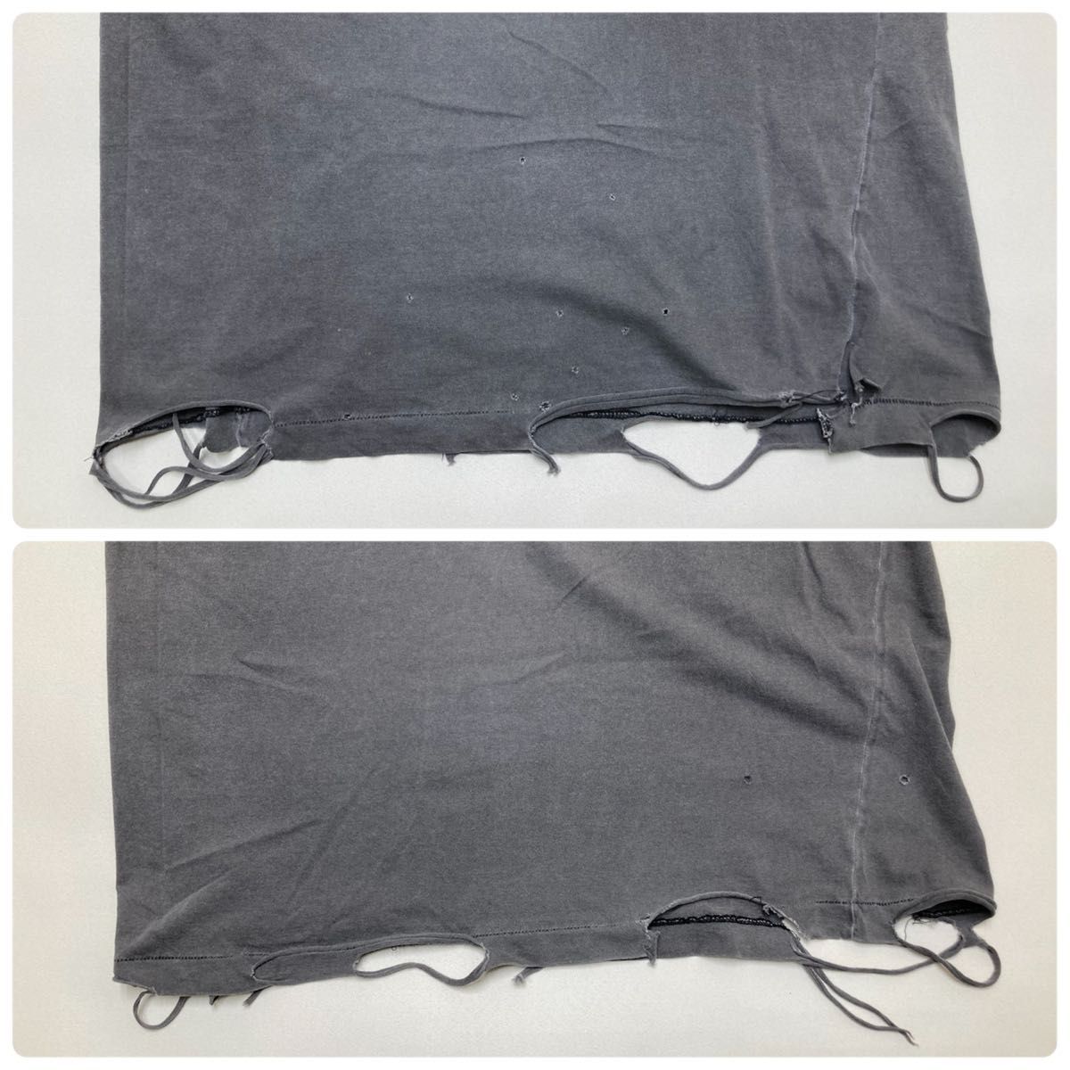 UNDERCOVER SCAB GIZ柄 ダメージ加工Tシャツ アンダーカバー UNDERCOVER SCAB GIZ柄 ダメージ加工Tシャツ アンダーカバー