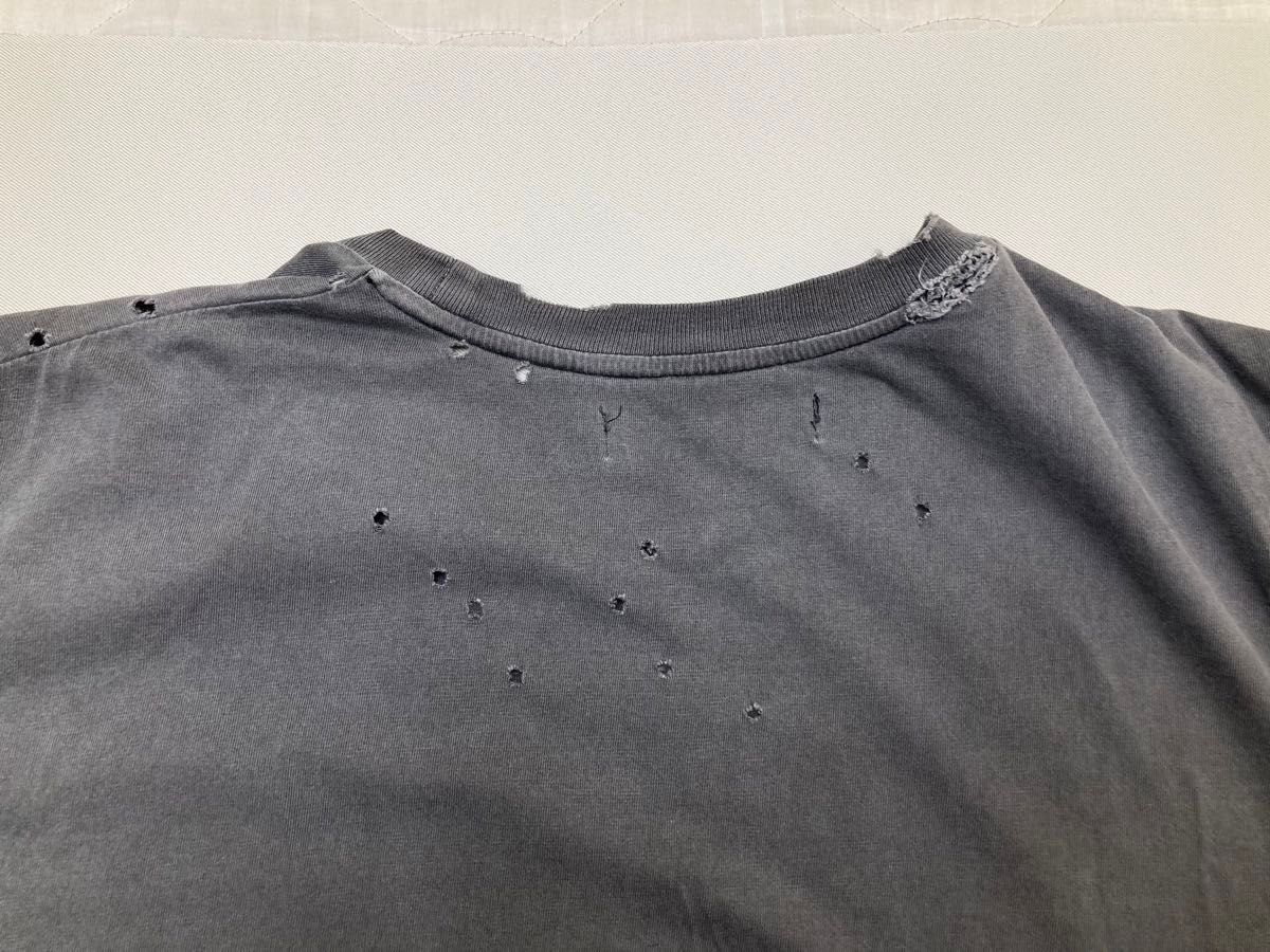 UNDERCOVER SCAB GIZ柄 ダメージ加工Tシャツ アンダーカバー UNDERCOVER SCAB GIZ柄 ダメージ加工Tシャツ アンダーカバー