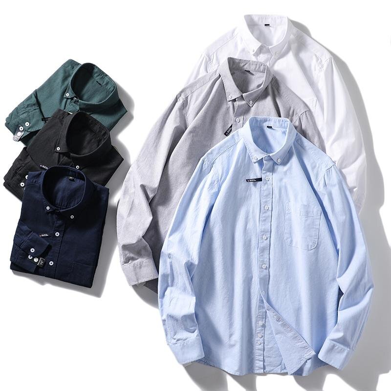 2XL 8702 light blue shirt men's men's shirt men's long sleeve shirt button down shirt 