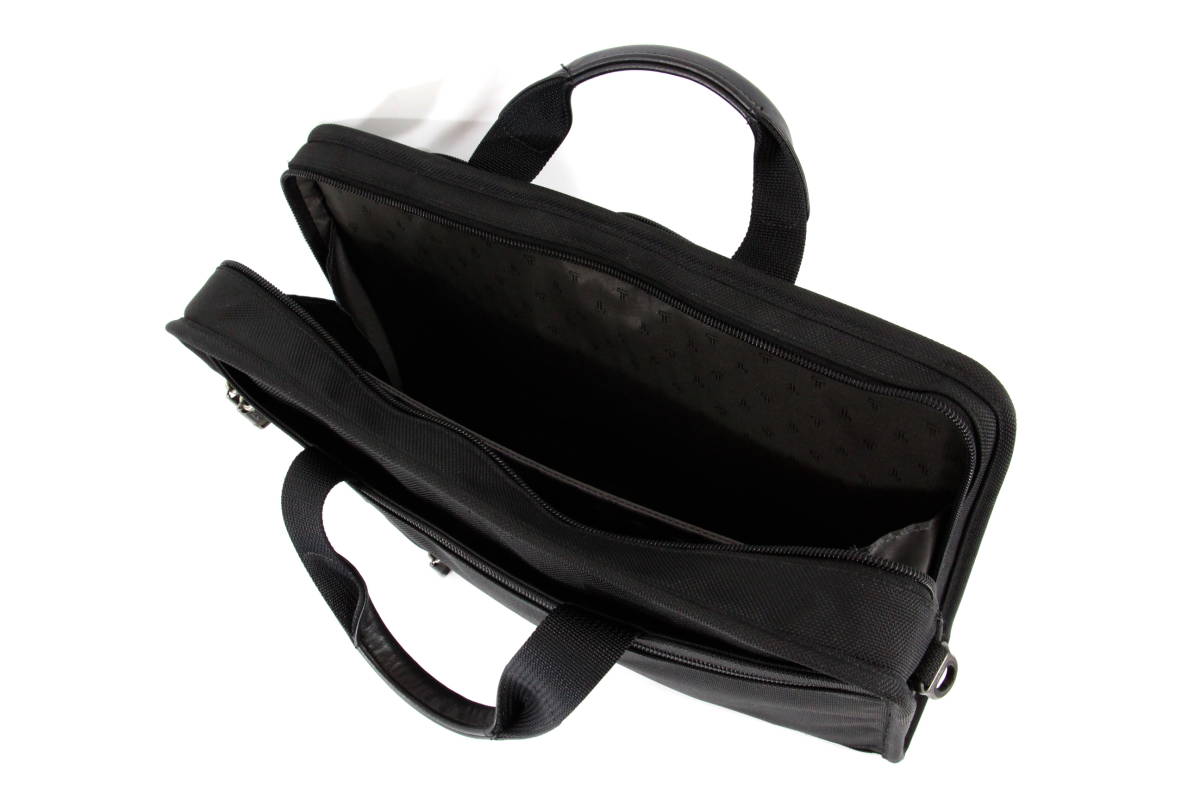 【極美品】TUMI 2WAY ビジネスバッグ ブラック 黒 ショルダーストラップ付き バッグ 鞄 ブリーフケース サラリーマン トゥミ