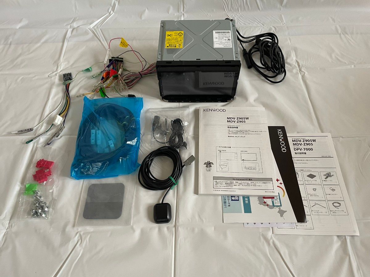 KENWOOD 彩速ナビ MDV-Z905 付属品完備 地図最新|Yahoo!フリマ KENWOOD 彩速ナビ MDV-Z905 付属品完備 地図最新|Yahoo!フリマ