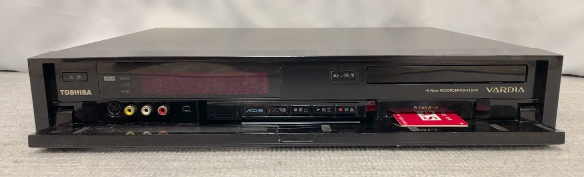 東芝(TOSHIBA)VARDIA DVDレコーダー RD-S1004K 1TB ダブル 東芝(TOSHIBA)VARDIA DVDレコーダー RD-S1004K 1TB ダブル