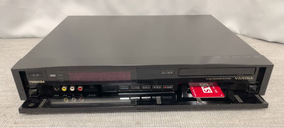 東芝(TOSHIBA)VARDIA DVDレコーダー RD-S1004K 1TB ダブル 東芝(TOSHIBA)VARDIA DVDレコーダー RD-S1004K 1TB ダブル