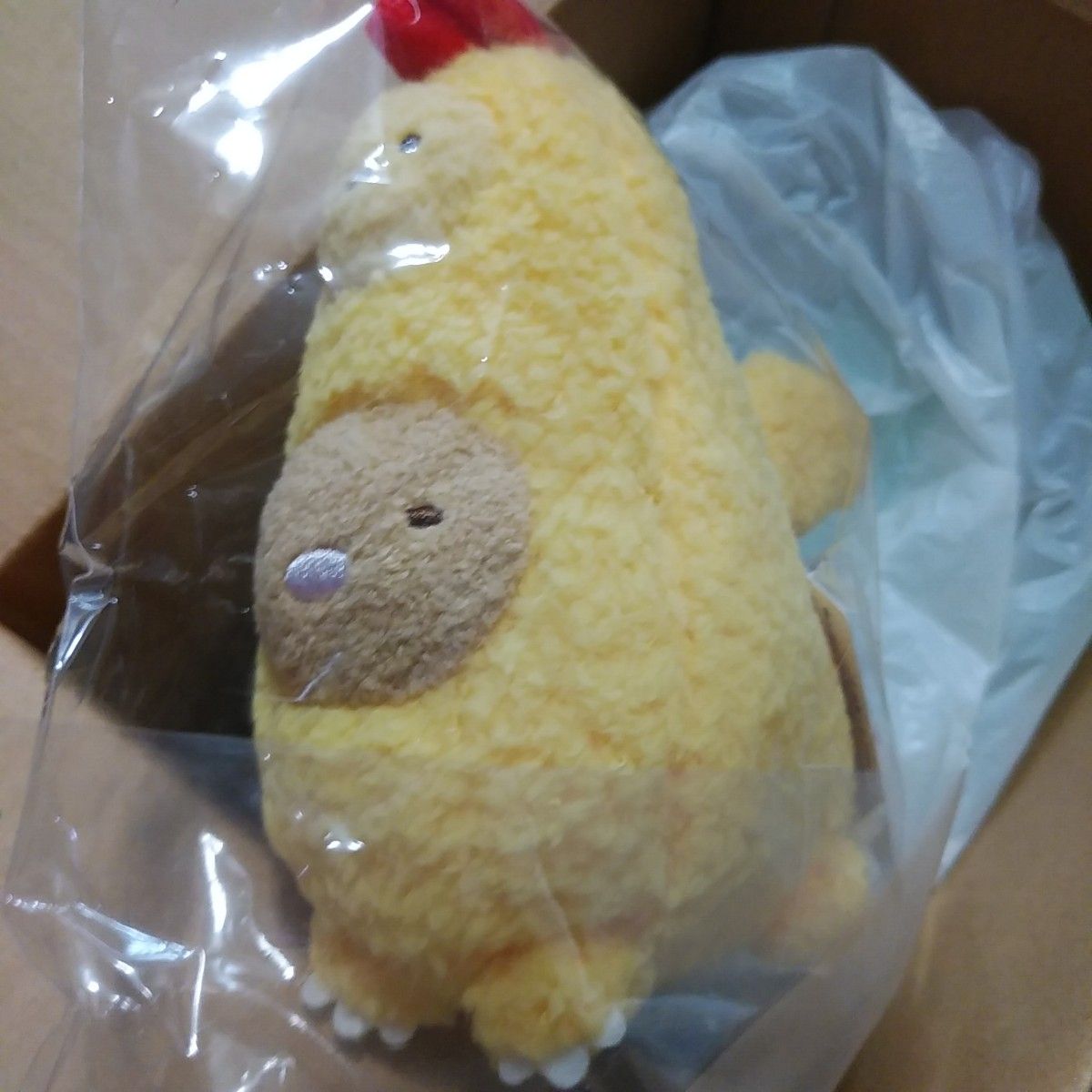 すみっコぐらし 揚げ物怪獣 エビフライドン ぬいぐるみ すみっコぐらし 揚げ物怪獣 エビフライドン ぬいぐるみ