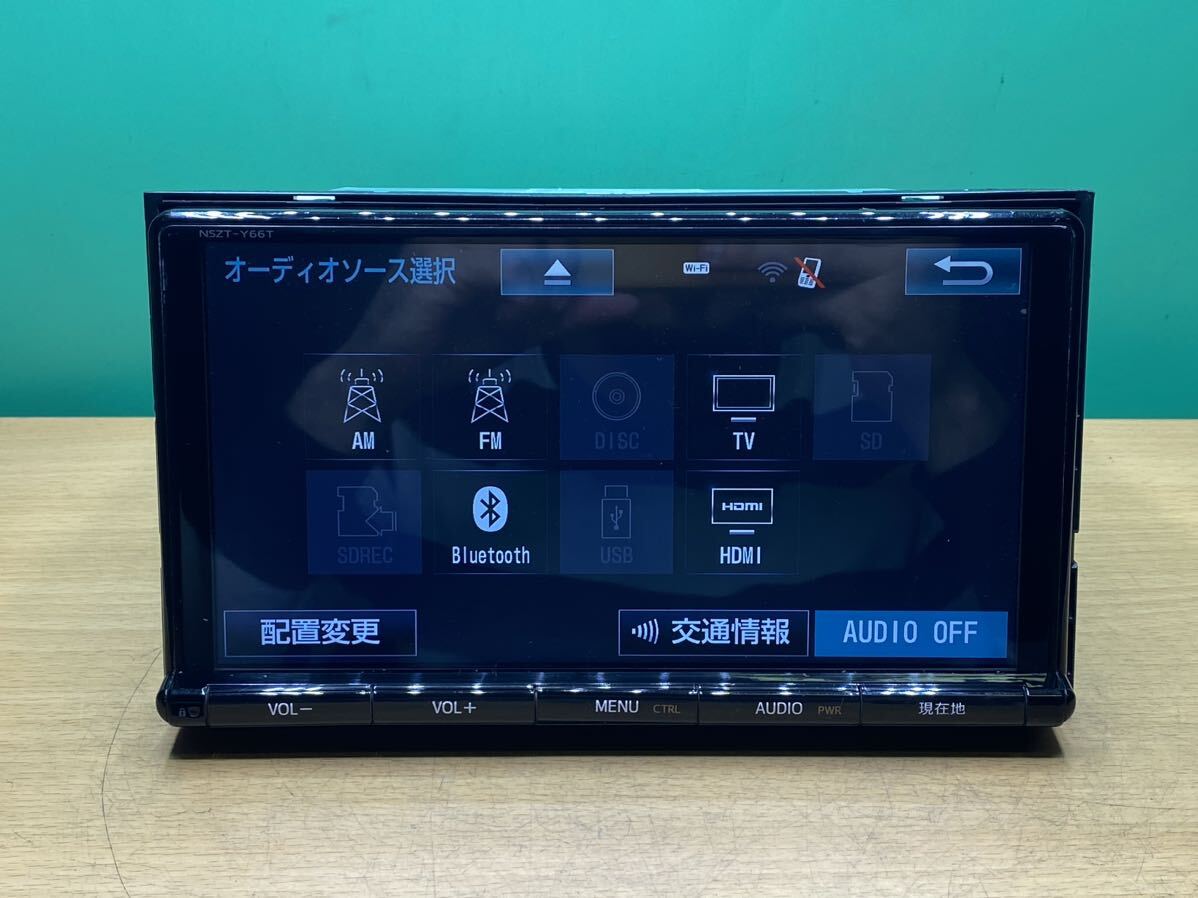 トヨタ 純正 SDナビ NSZT-Y66T 9インチ 地図データ 2016年 トヨタ 純正 SDナビ NSZT-Y66T 9インチ 地図データ 2016年