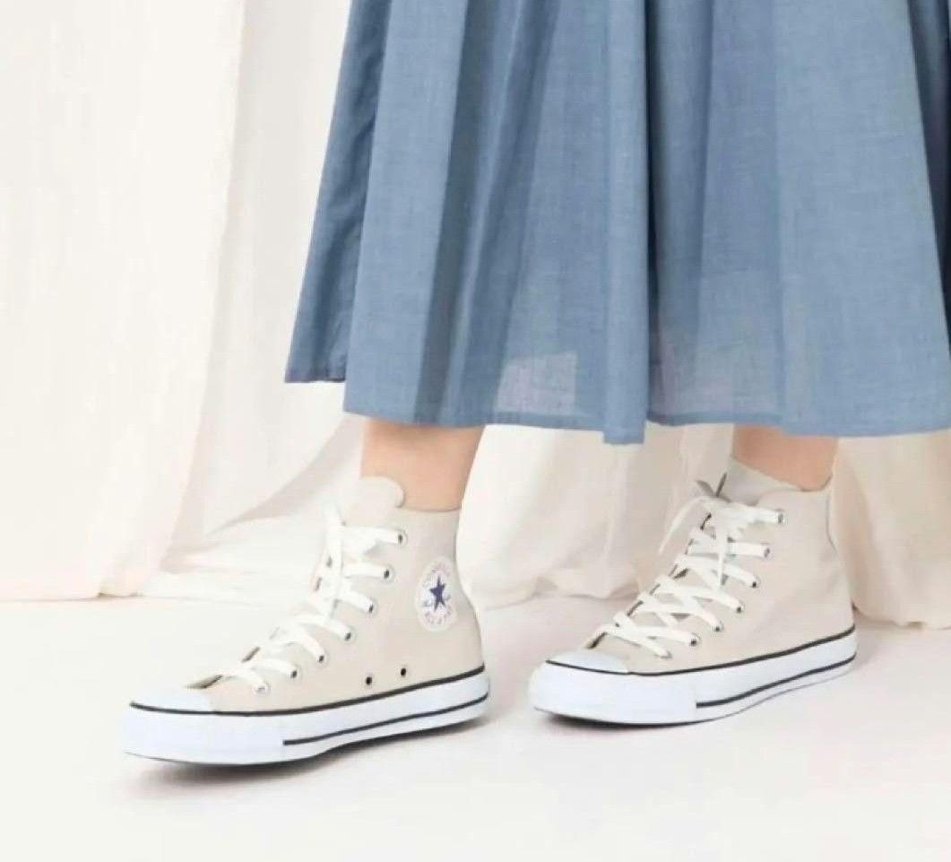 コンバース オールスター ハイカット ライトグレイ 23cm グレー コンバース オールスター ハイカット ライトグレイ 23cm グレー