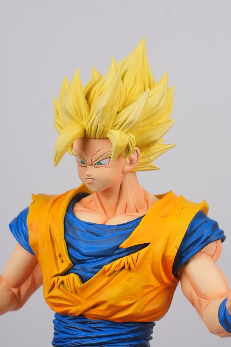 ドラゴンボール 超サイヤ人 孫悟空 改造 リペイント フィギュア ドラゴンボール 超サイヤ人 孫悟空 改造 リペイント フィギュア