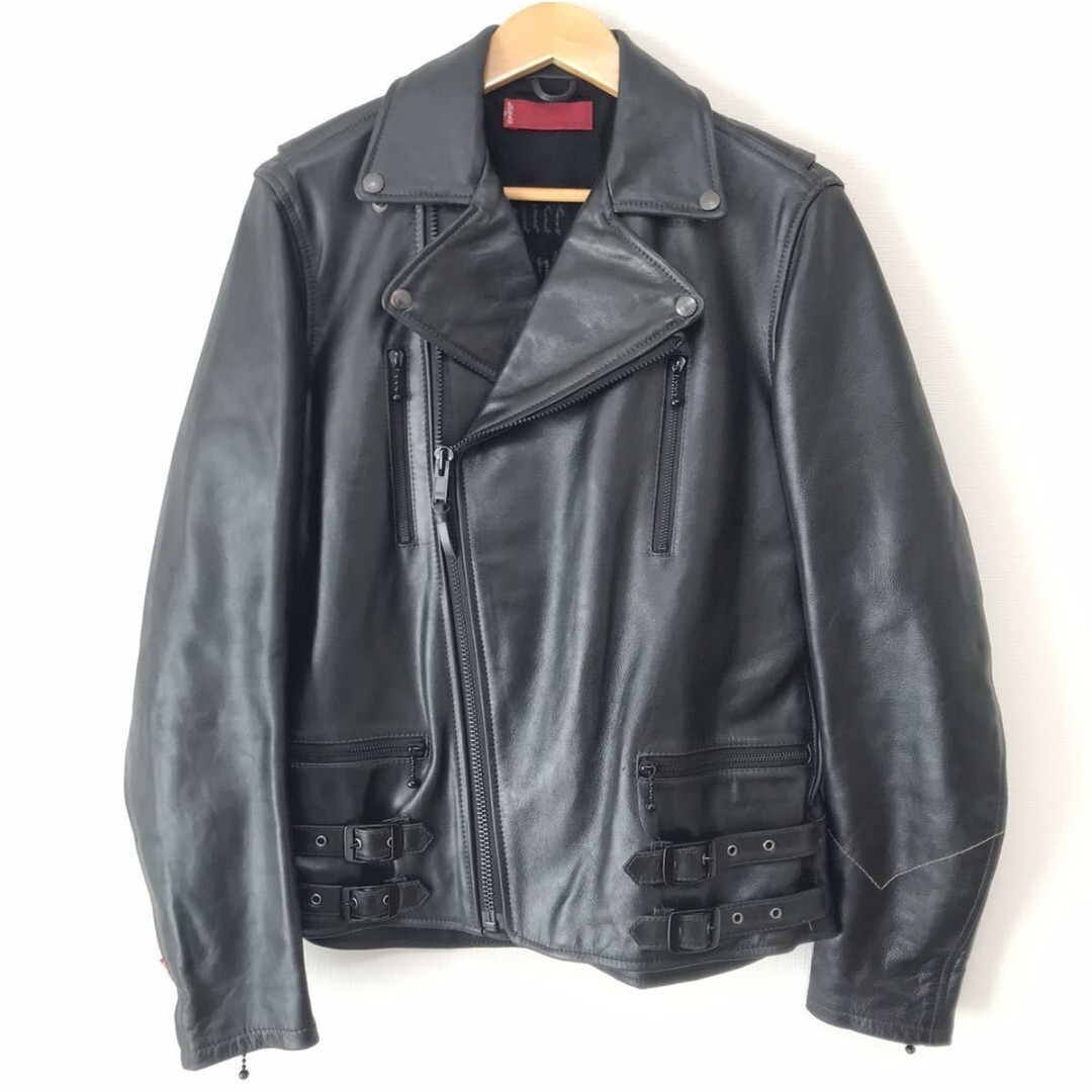 希少Levi'sリーバイス 本革レザーダブルライダースジャケットL 希少Levi'sリーバイス 本革レザーダブルライダースジャケットL