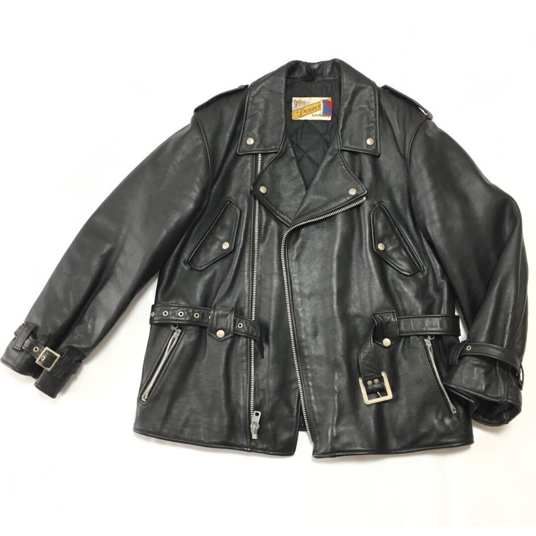 希少USA製Schottショッ 627レザーダブルライダースジャケット 希少USA製Schottショッ 627レザーダブルライダースジャケット