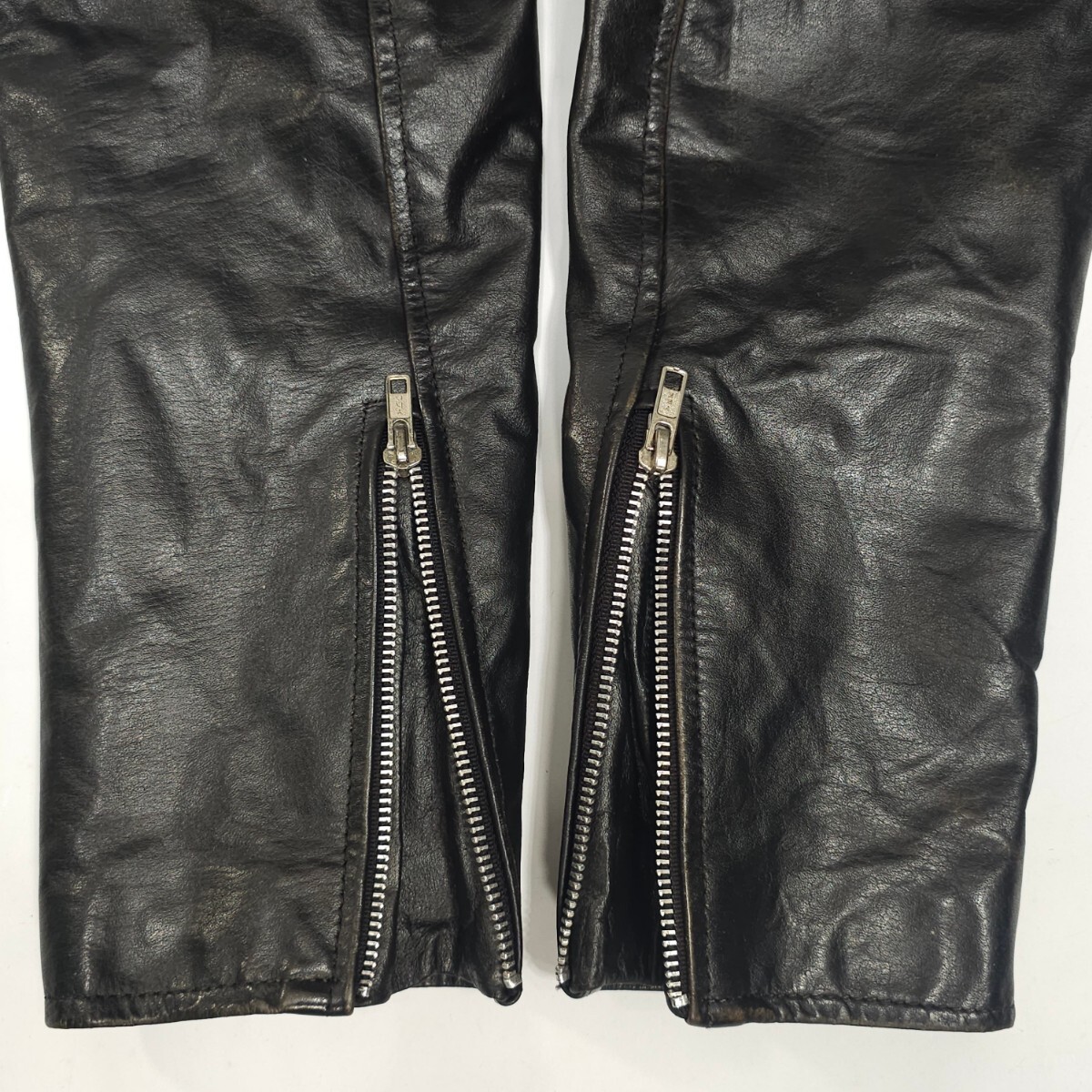 JIMSINNジムズイン レザーダブルライダースジャケット黒ブラック JIMSINNジムズイン レザーダブルライダースジャケット黒ブラック