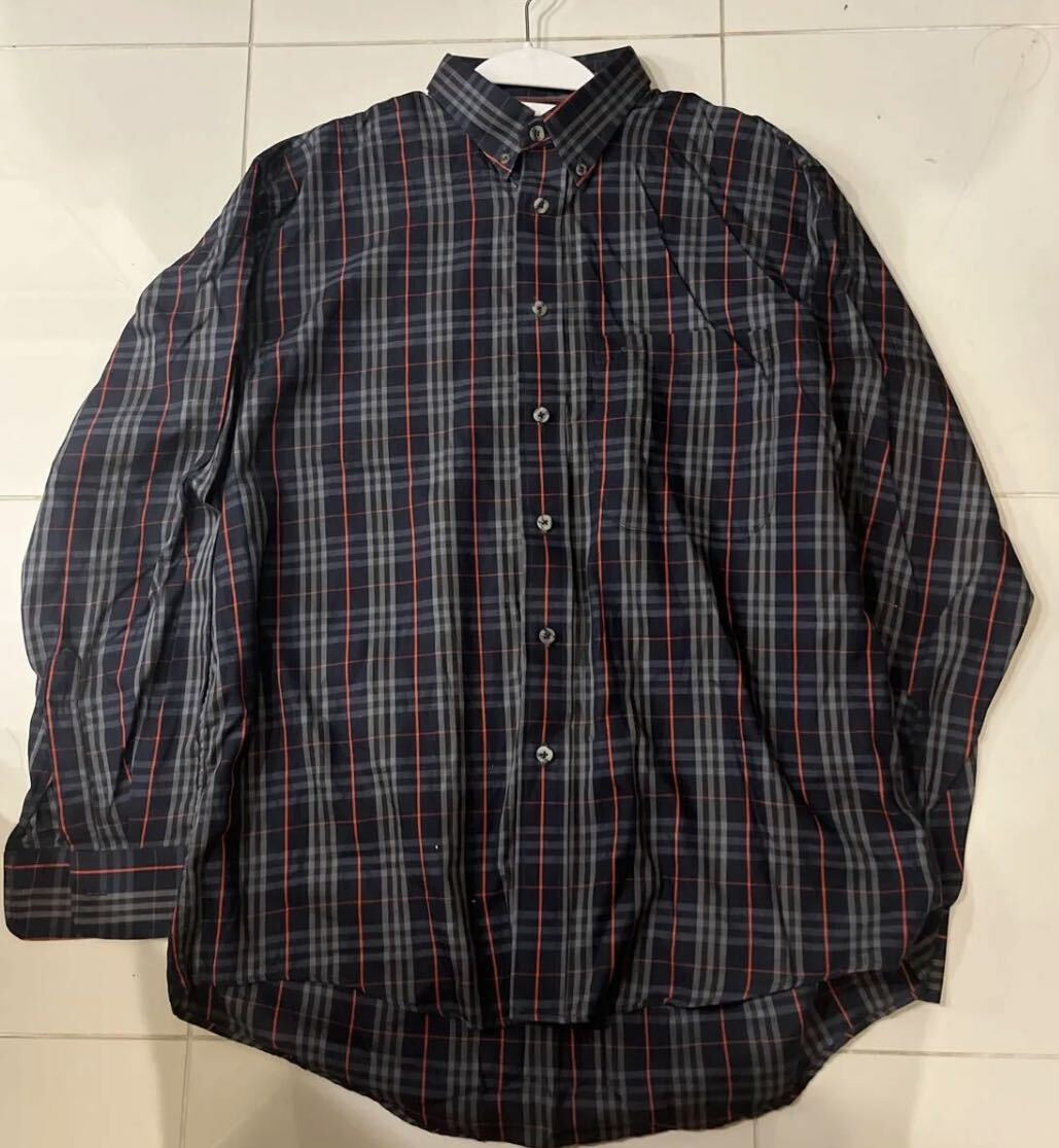 Burberry London バーバリーロンドン　チェックシャツ　メンズ