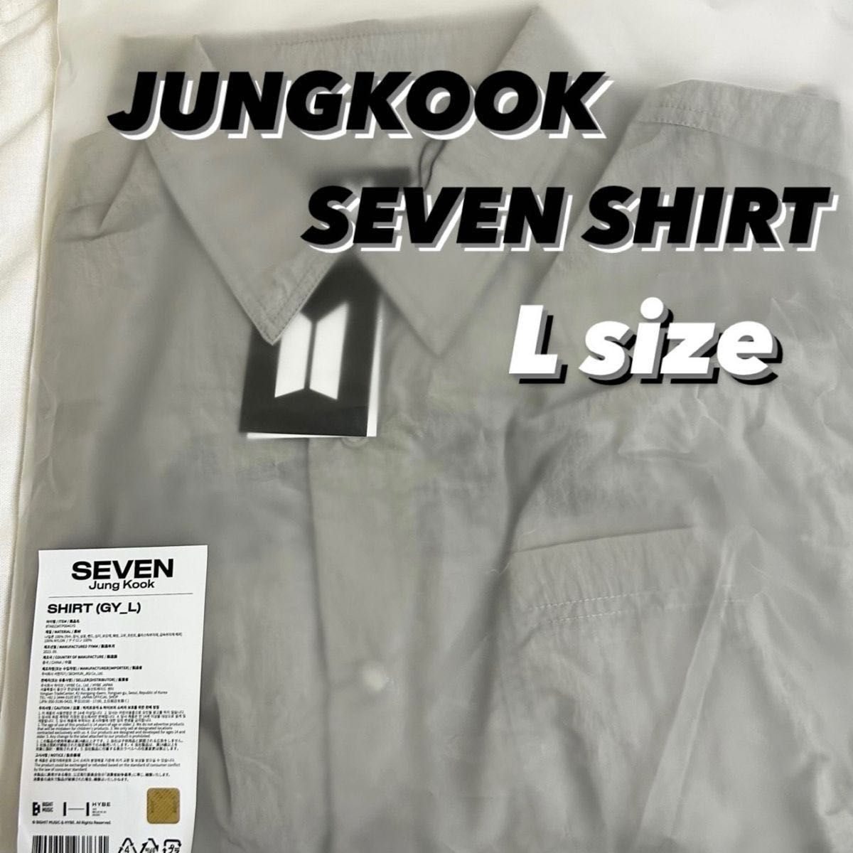BTS SEVEN SHIRT Lサイズ JUNGKOOK グク ジョングク|Yahoo BTS SEVEN SHIRT Lサイズ JUNGKOOK グク ジョングク|Yahoo