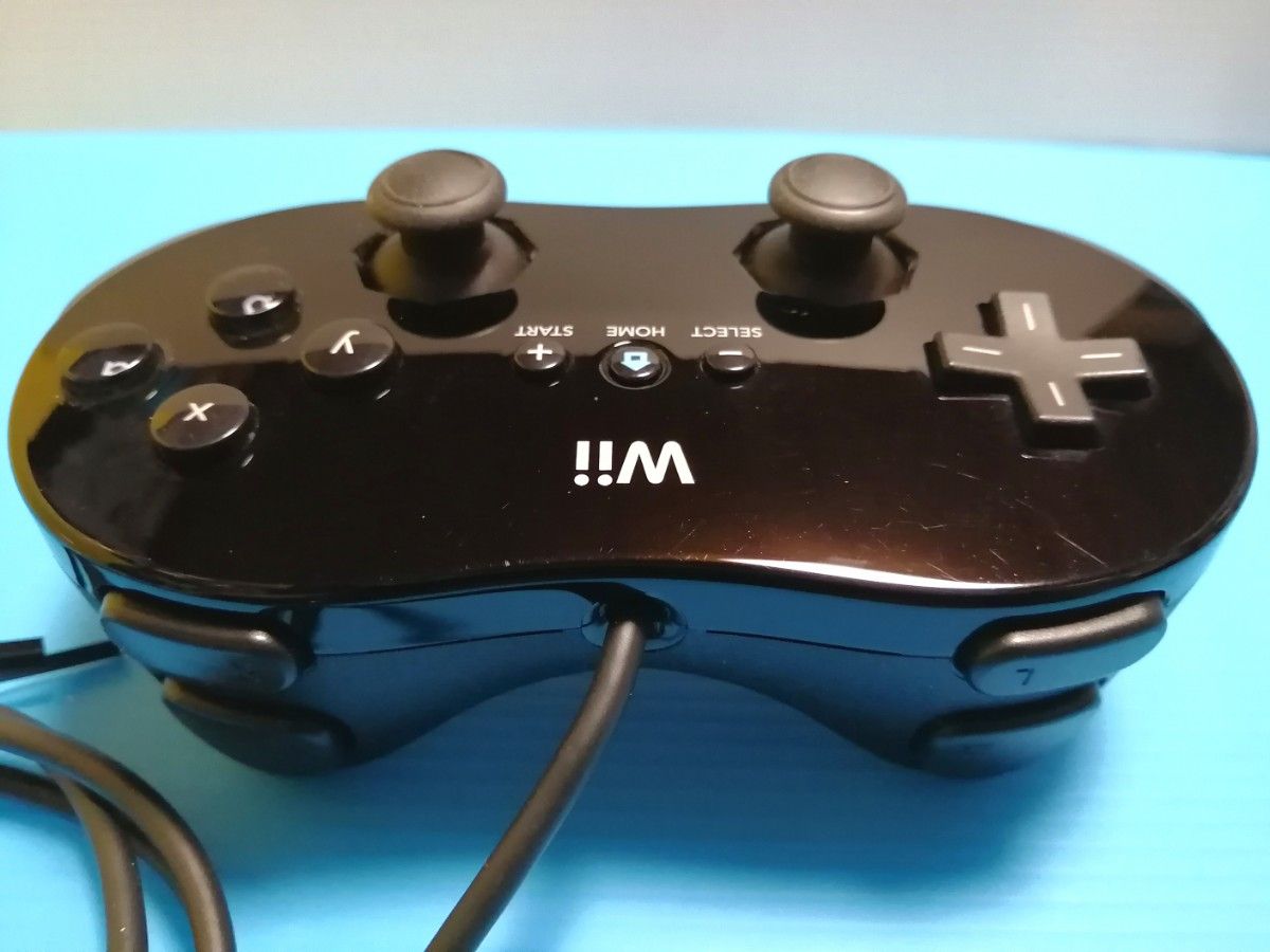 任天堂純正 Wii クラシックコントローラーPRO シロ + クロ 分解 任天堂純正 Wii クラシックコントローラーPRO シロ + クロ 分解