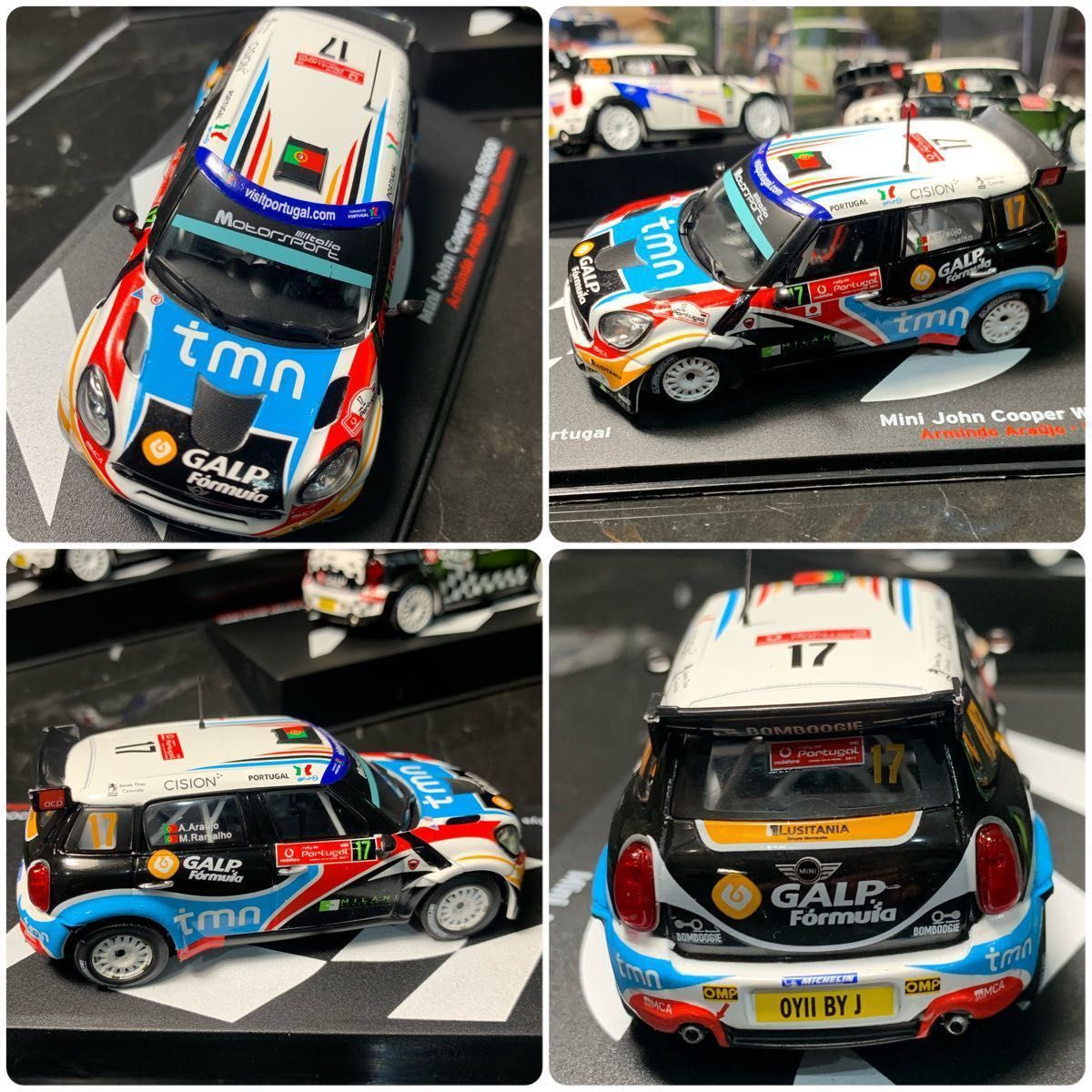 Mini John cooper works 1/43 ラリーカー ミニ ジョンクーパー Mini John cooper works 1/43 ラリーカー ミニ ジョンクーパー