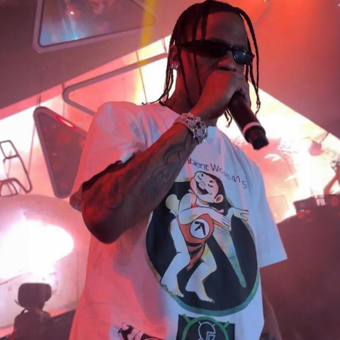 XL エイフェックス ツイン トラヴィススコット Tシャツ はだしのゲン
