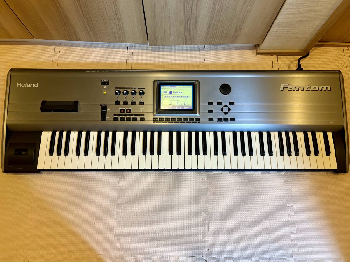 最終値下げ Roland Fantom FA-76 初代 その2 Yahoo!オークション - Roland Fantom FA76