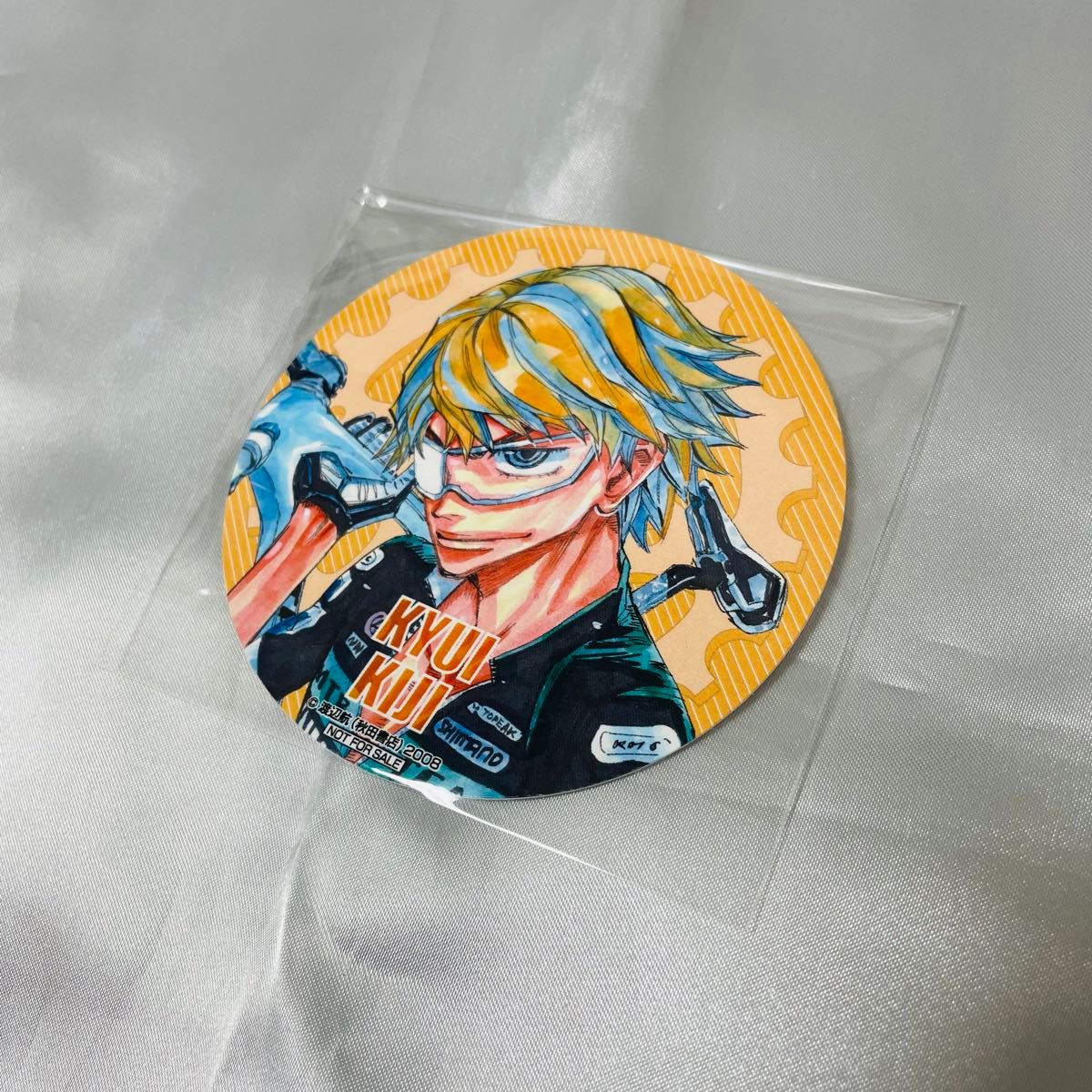 弱虫ペダル 雉弓射 原作 コースター アニメ展 ドリンク 特典 弱虫ペダル 雉弓射 原作 コースター アニメ展 ドリンク 特典