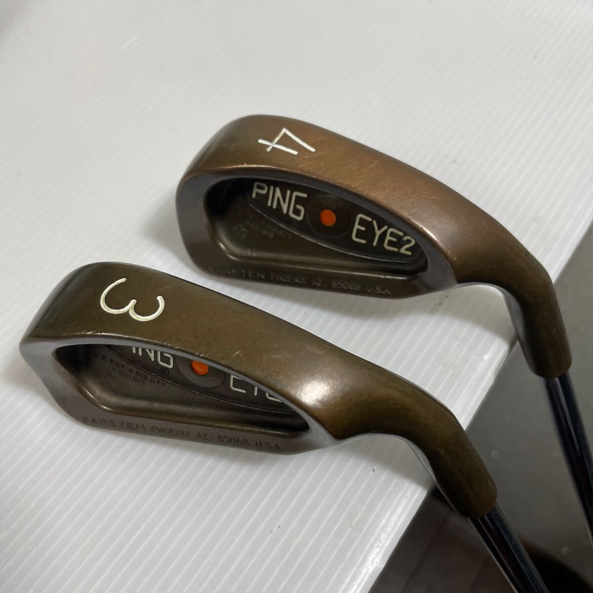 3番 4番 アイアン2本セット PING EYE2 #3 #4 オレンジドット 3番 4番 アイアン2本セット PING EYE2 #3 #4 オレンジドット