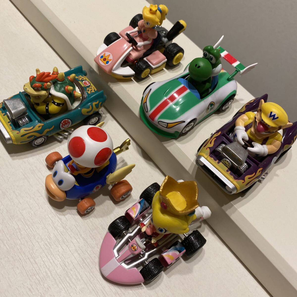 スーパーマリオ マリオカート プルバックカー 6点セット 新品 スーパーマリオ マリオカート プルバックカー 6点セット 新品