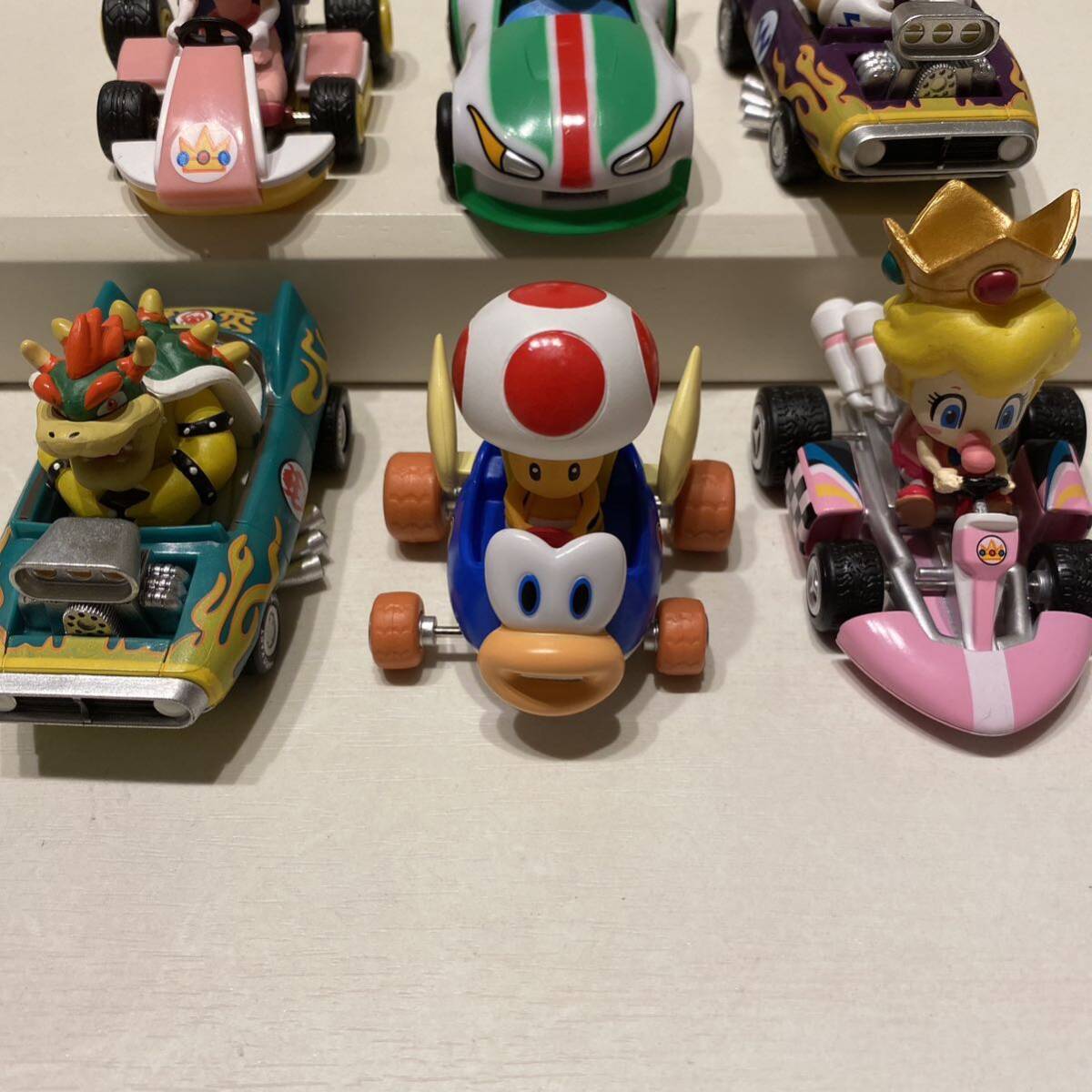 スーパーマリオ マリオカート プルバックカー 6点セット 新品 スーパーマリオ マリオカート プルバックカー 6点セット 新品