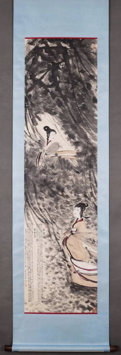 zzq843中国美術 唐物 掛軸 掛け軸 名画 肉筆保証 紙本鏡心 牧牛 zzq843中国美術 唐物 掛軸 掛け軸 名画 肉筆保証 紙本鏡心 牧牛