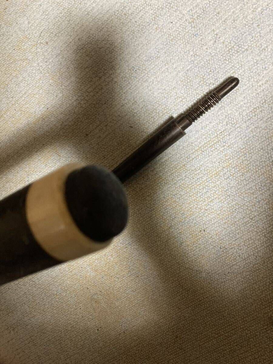 10132円 黒檀 ビリヤードキュー 昭和レトロ 絵柄 手作り 10132円 黒檀 ビリヤードキュー 昭和レトロ 絵柄 手作り