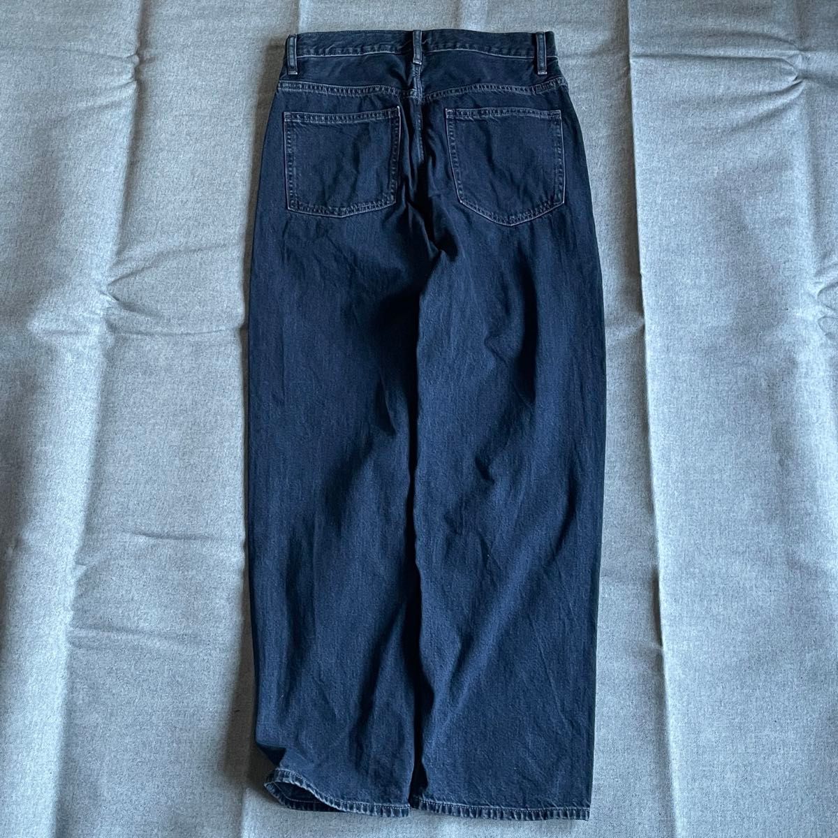 現行品ユニクロUNIQLOワイドフィットデニム29インチ73 5cm 現行品ユニクロUNIQLOワイドフィットデニム29インチ73 5cm