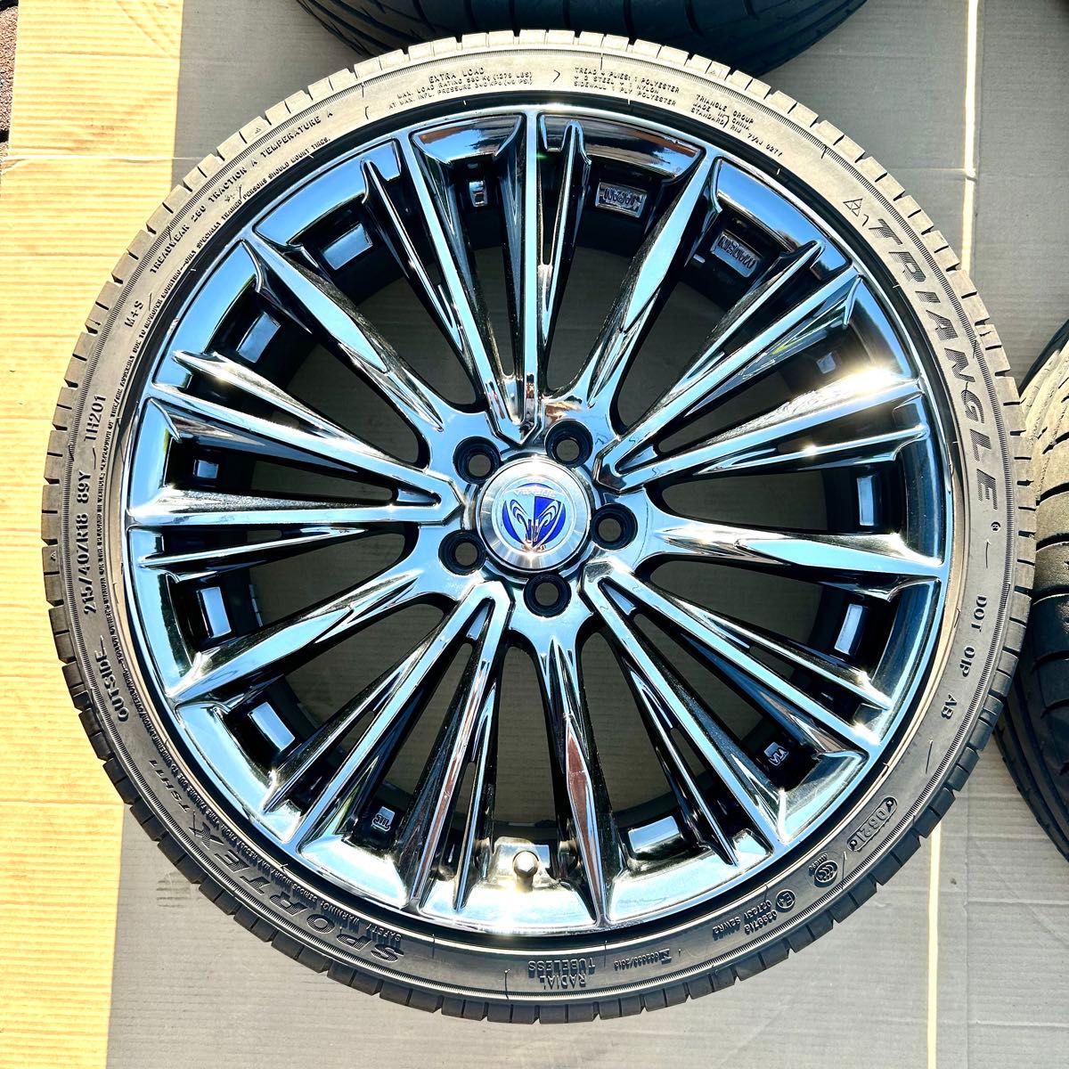 プリウス RAYS VERSUS VOUGE 215/40R18 レイズ ベルサス プリウス RAYS VERSUS VOUGE 215/40R18 レイズ ベルサス