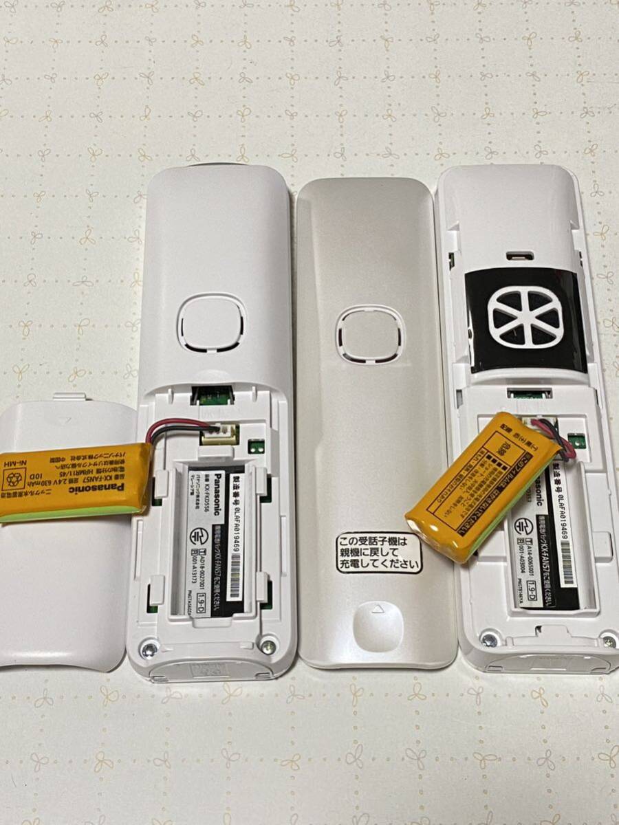 Panasonic コードレス電話機 VE-GZ72-W パナソニック 親機 子機 Panasonic コードレス電話機 VE-GZ72-W パナソニック 親機 子機
