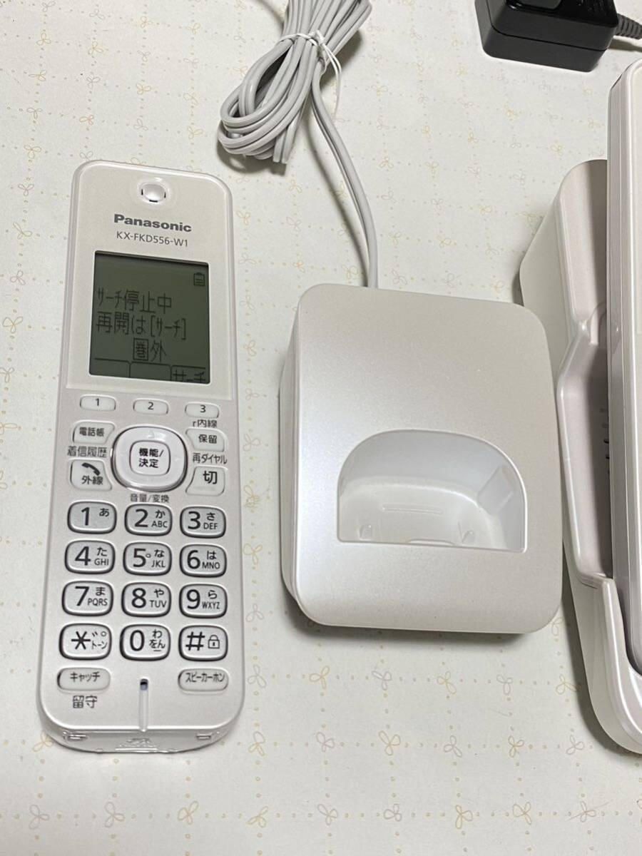 Panasonic コードレス電話機 VE-GZ72-W パナソニック 親機 子機 Panasonic コードレス電話機 VE-GZ72-W パナソニック 親機 子機