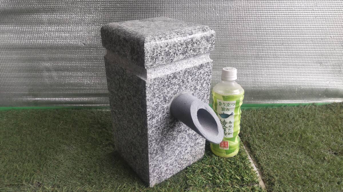 5372円 白御影石湯口筒出し☆湯こぼし☆かけひ☆池づくり☆造園 5372円 白御影石湯口筒出し☆湯こぼし☆かけひ☆池づくり☆造園
